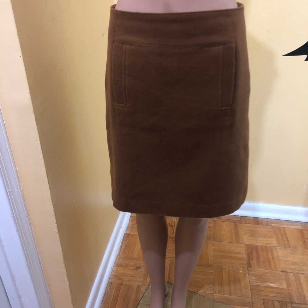 LOFT Wool Shift Skirt
